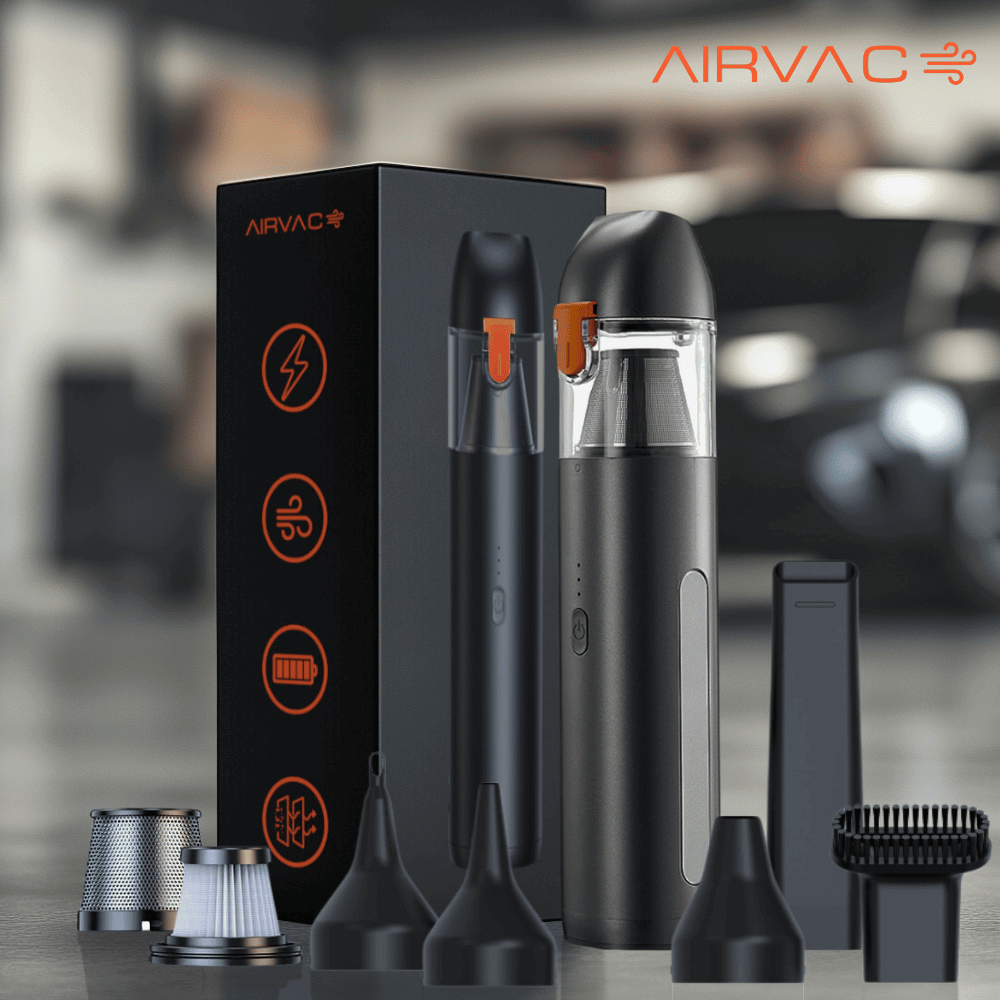 AirVac by Novares - Der innovative Handstaubsauger