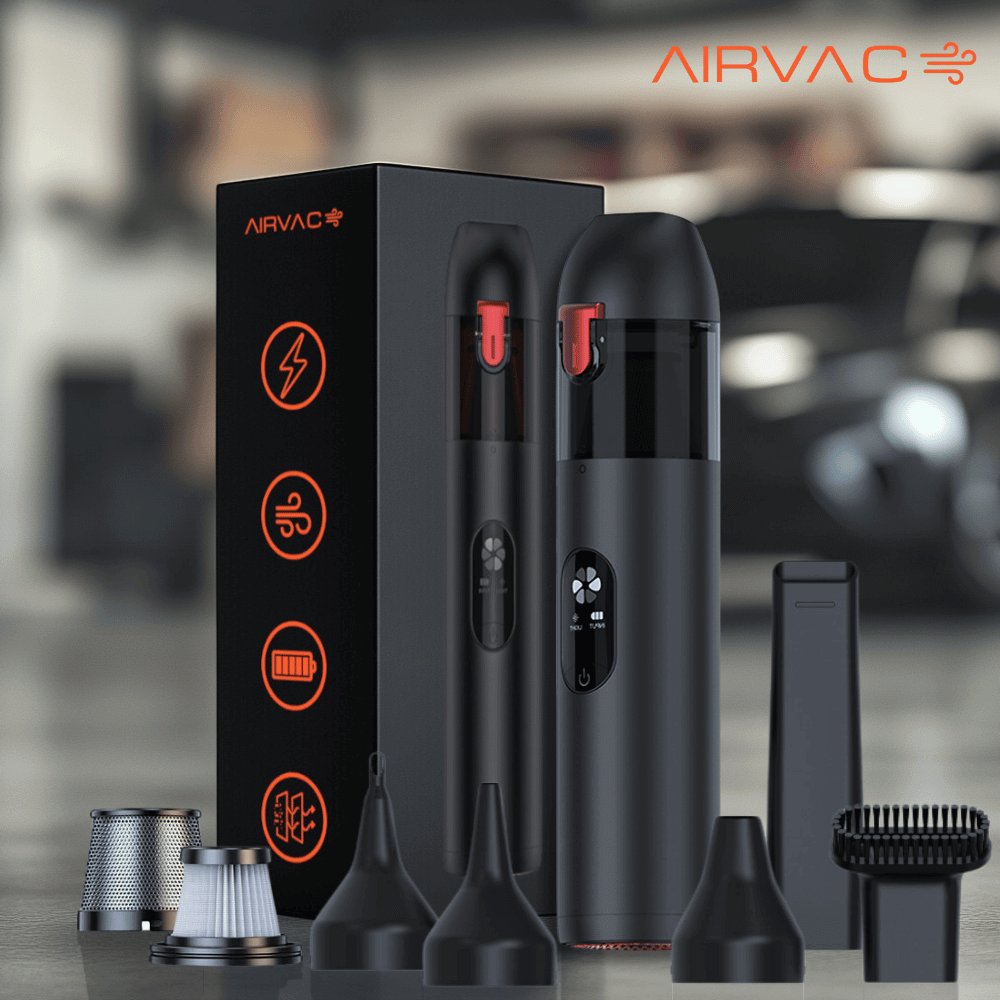 AirVac by Novares - Der innovative Handstaubsauger
