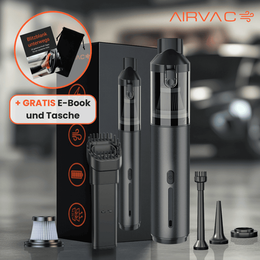 AirVac 2.0 by Novares - Der innovative Handstaubsauger