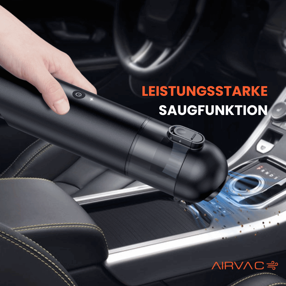 AirVac 2.0 by Novares - Der innovative Handstaubsauger