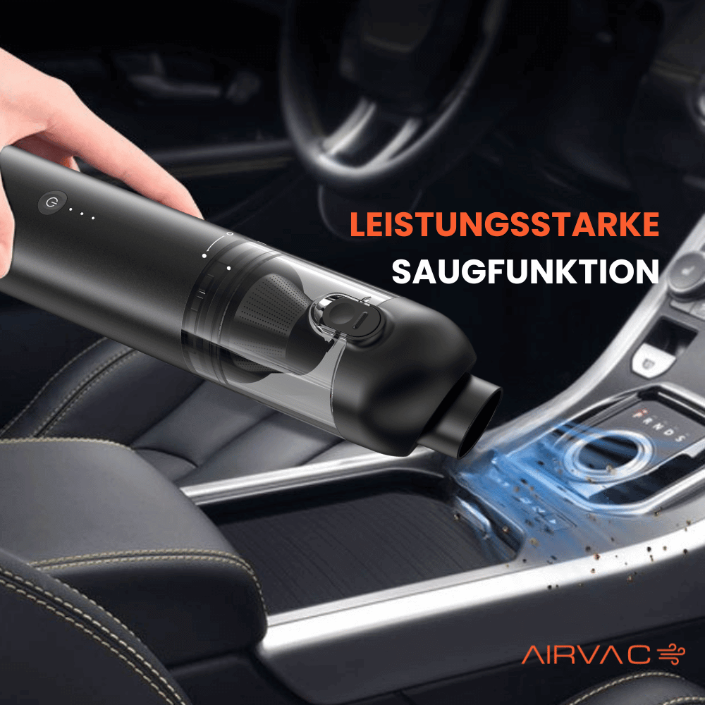 AirVac neo by Novares - Der innovative Handstaubsauger