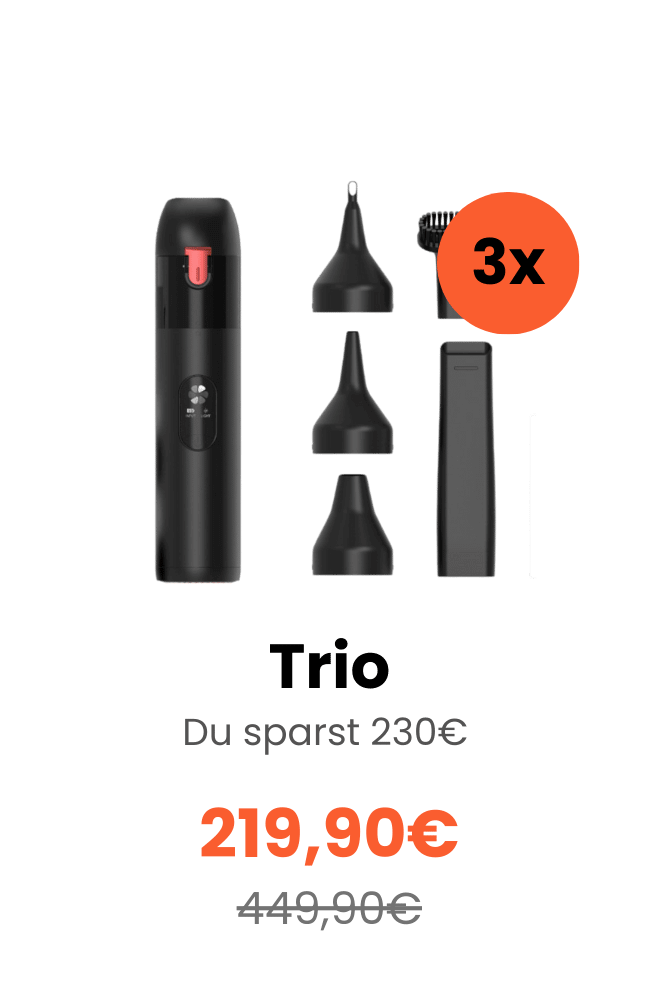 AirVac by Novares - Der innovative Handstaubsauger