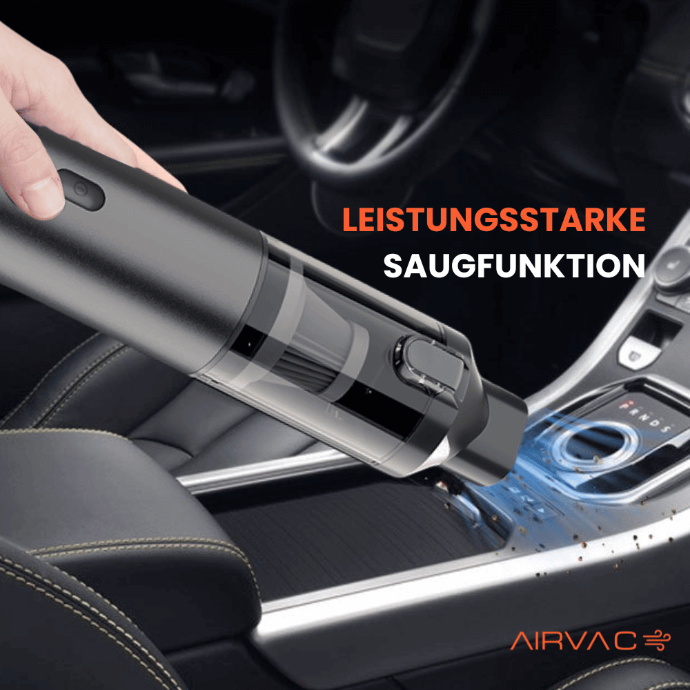 AirVac 2.0 by Novares - Der innovative Handstaubsauger