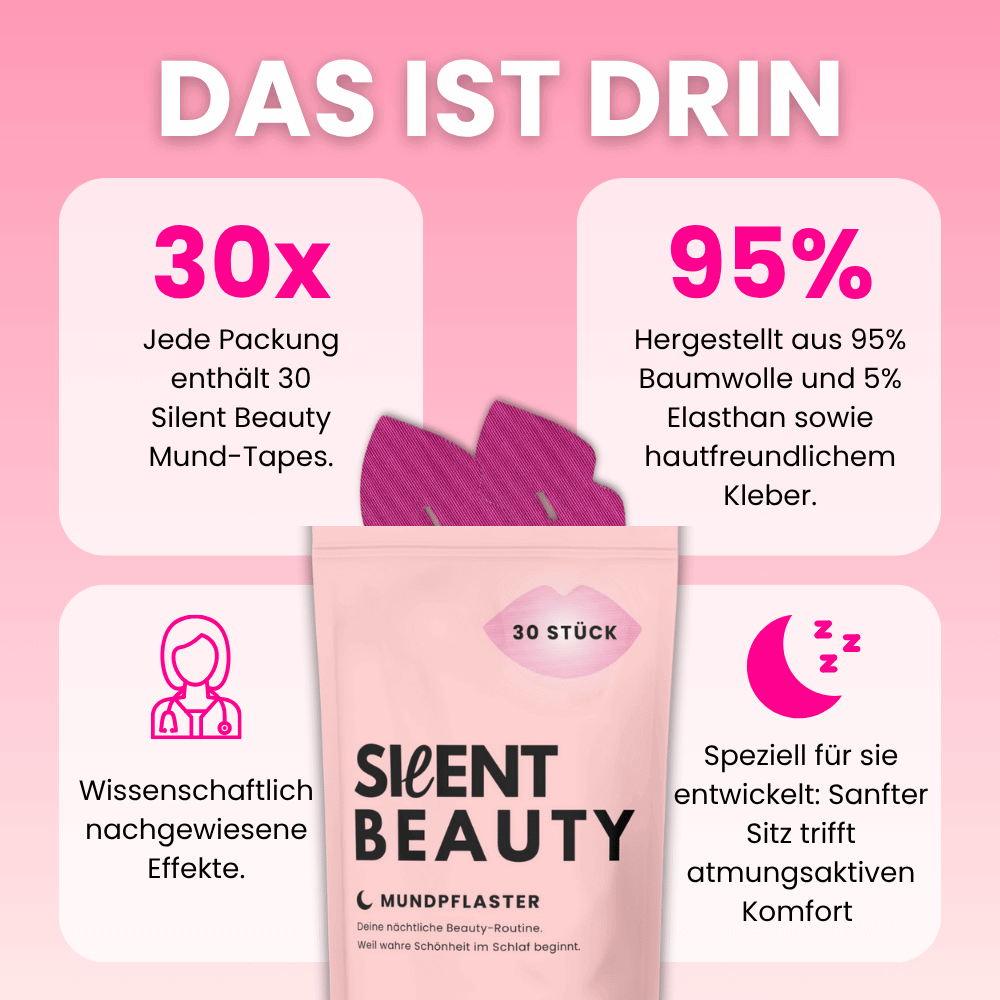 Silent Beauty Mundpflaster