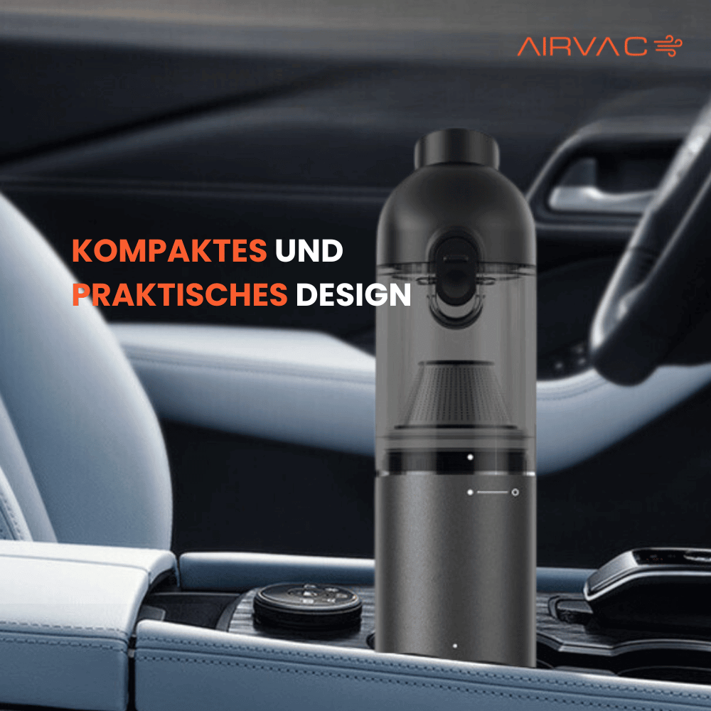 AirVac neo by Novares - Der innovative Handstaubsauger