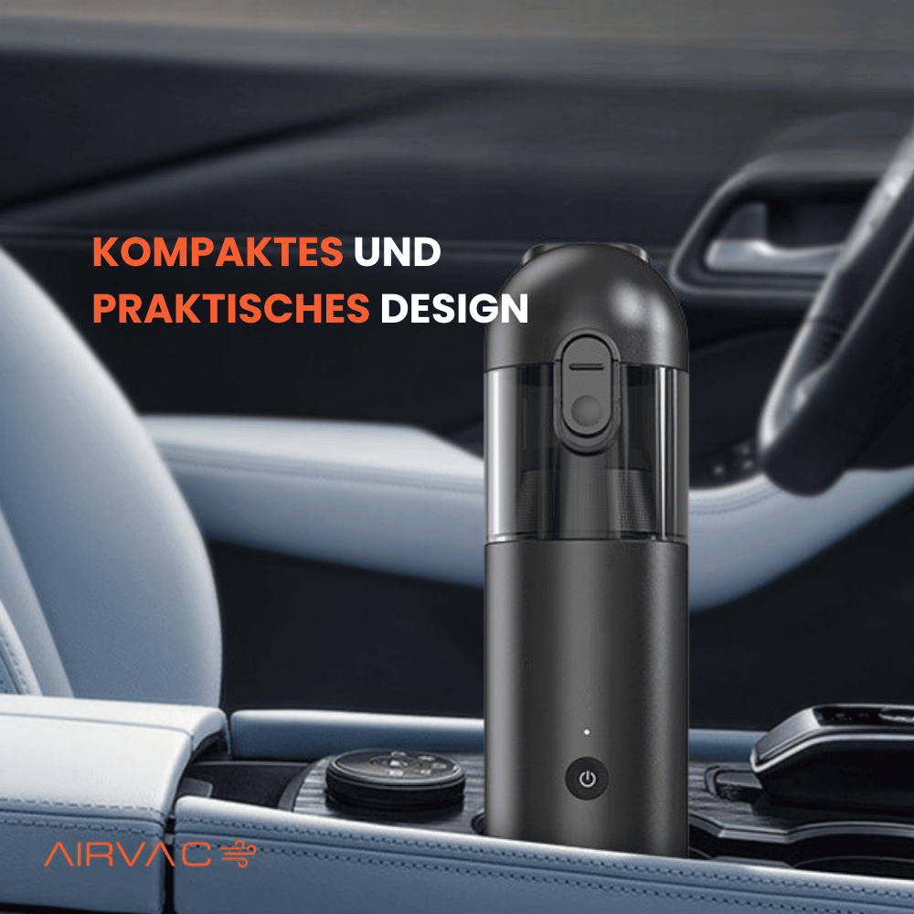 AirVac 2.0 by Novares - Der innovative Handstaubsauger