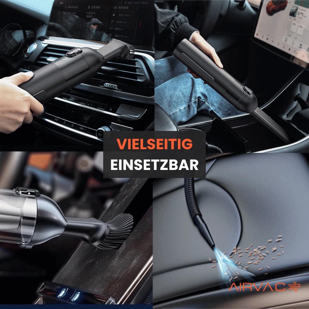 AirVac 2.0 by Novares - Der innovative Handstaubsauger