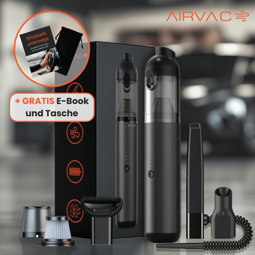 AirVac neo - Der innovative Handstaubsauger