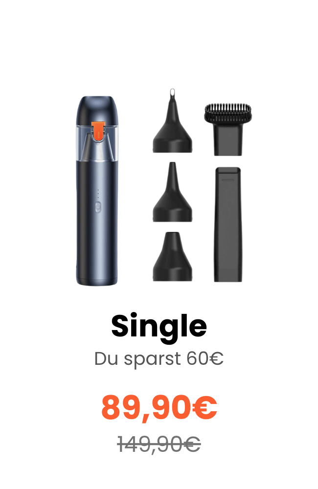 AirVac by Novares - Der innovative Handstaubsauger