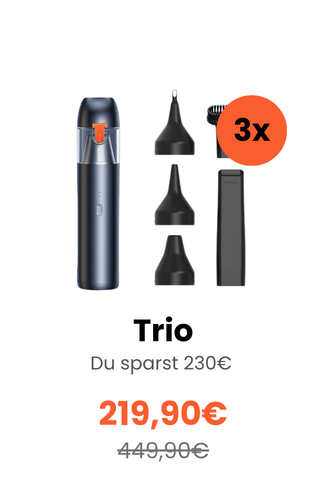 AirVac by Novares - Der innovative Handstaubsauger