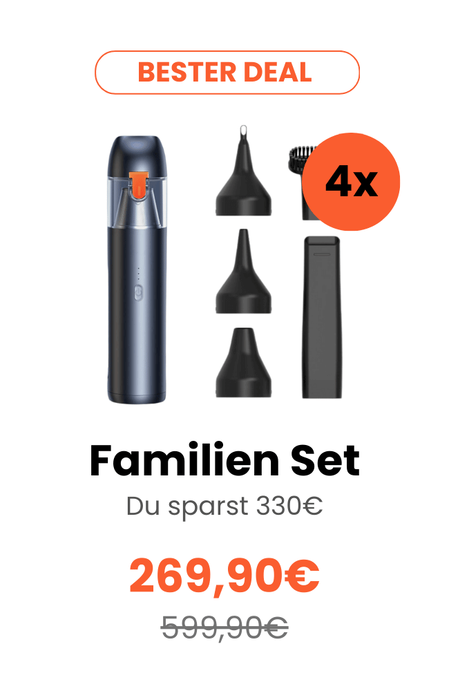 AirVac by Novares - Der innovative Handstaubsauger