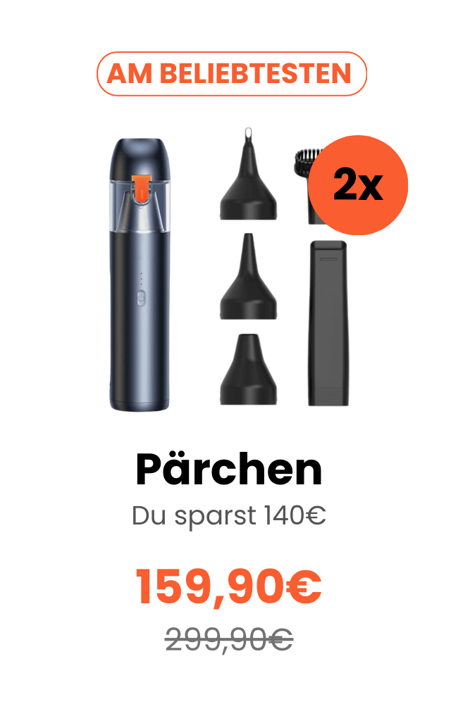 AirVac by Novares - Der innovative Handstaubsauger